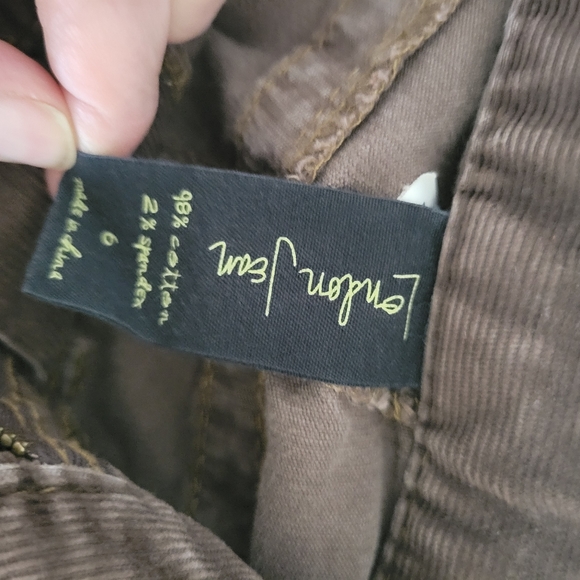 NEW sz6 Corduroy Jean Style Pants NWOT - Picture 5 of 6
